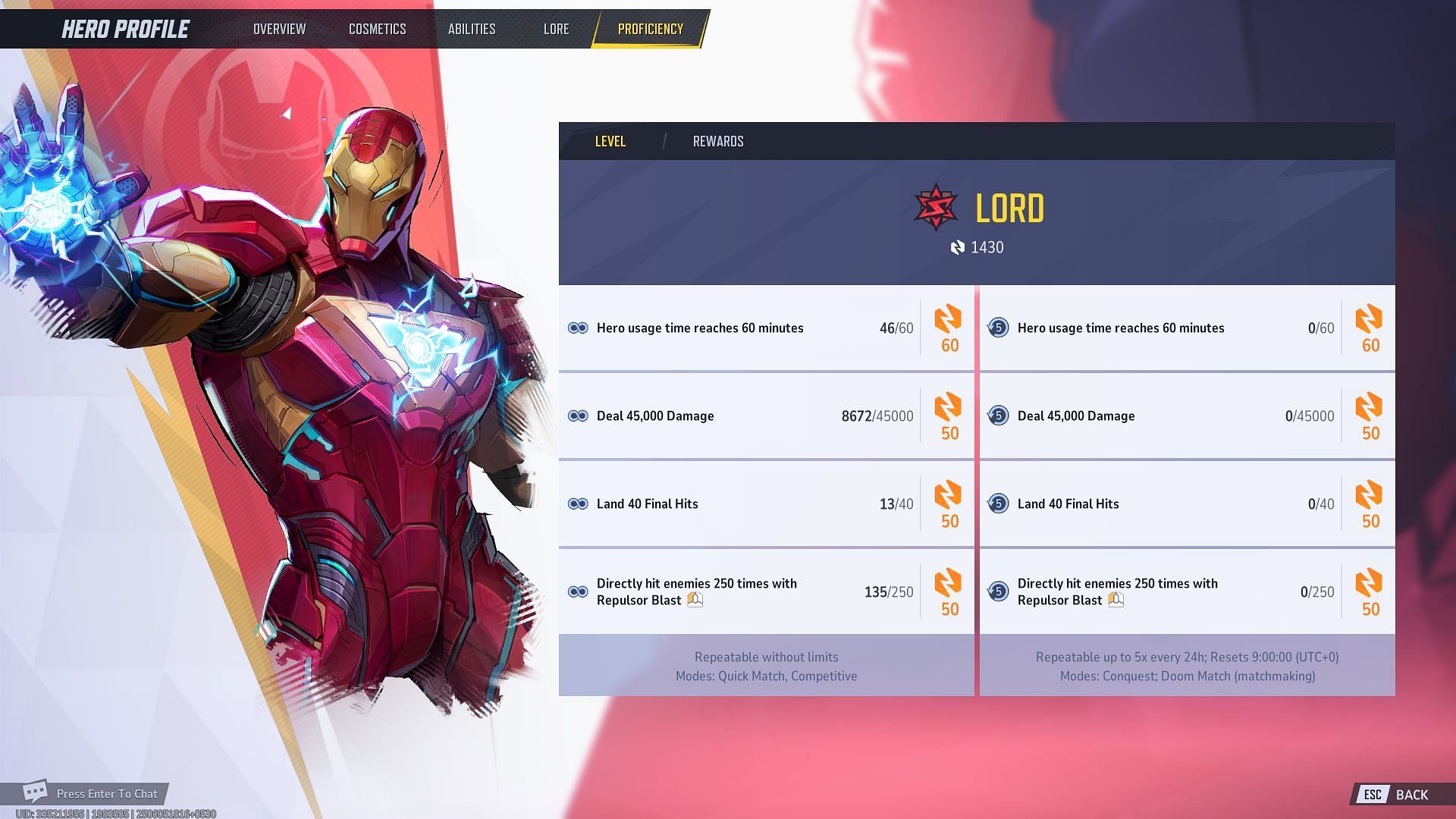 A post-game breakdown showing Proficiency progress would offer much-needed transparency. (Image via NetEase Games)